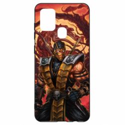 Чехол для Samsung A21s Mortal Kombat Scorpion - PrintSalon