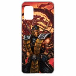 Чехол для Samsung A31 Mortal Kombat Scorpion - PrintSalon