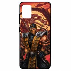 Чехол для Samsung A51 Mortal Kombat Scorpion