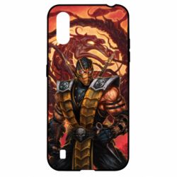 Чехол для Samsung A01/M01 Mortal Kombat Scorpion - PrintSalon