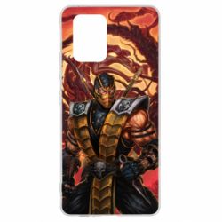 Чехол для Samsung S10 Lite Mortal Kombat Scorpion - PrintSalon