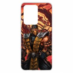 Чехол для Samsung S20 Ultra Mortal Kombat Scorpion - PrintSalon