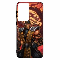 Чехол для Samsung S21 Mortal Kombat Scorpion - PrintSalon