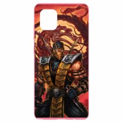 Чехол для Samsung Note 10 Lite Mortal Kombat Scorpion - PrintSalon