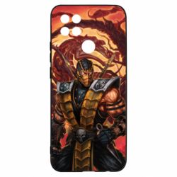 Чехол для Oppo A15s/A15 Mortal Kombat Scorpion - PrintSalon
