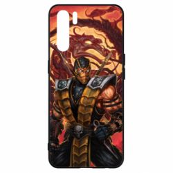 Чехол для Oppo A91/Reno3 Mortal Kombat Scorpion - PrintSalon