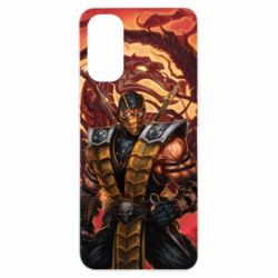 Чехол для Oppo Reno 4 Mortal Kombat Scorpion - PrintSalon