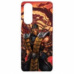 Чехол для Oppo Reno 4 Pro Mortal Kombat Scorpion - PrintSalon