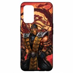Чехол для Oppo Reno 5 4G Mortal Kombat Scorpion - PrintSalon