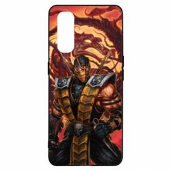Чехол для Oppo Find X2 Mortal Kombat Scorpion - PrintSalon