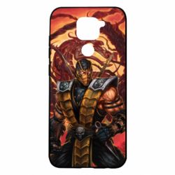 Чехол для Xiaomi Redmi Note 9/Redmi 10X Mortal Kombat Scorpion