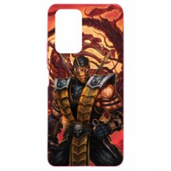 Чехол для Xiaomi Redmi Note 10 Pro Mortal Kombat Scorpion - PrintSalon