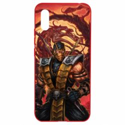 Чехол для Xiaomi Redmi 9a Mortal Kombat Scorpion-PrintSalon Чехол для Xiaomi Redmi 9a Mortal Kombat Scorpion