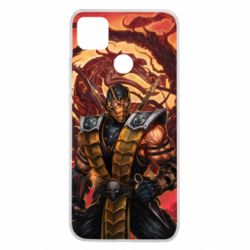 Чехол для Xiaomi Redmi 9c Mortal Kombat Scorpion - PrintSalon