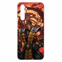 Чехол для Realme 6 Pro Mortal Kombat Scorpion - PrintSalon