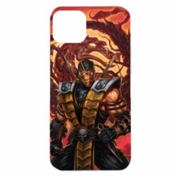 Чехол для iPhone 14 Plus Mortal Kombat Scorpion - PrintSalon