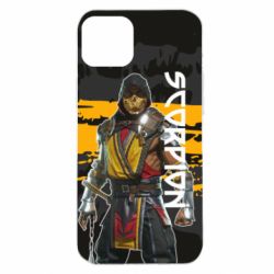 Чехол для iPhone 14 Plus Mortal Kombat-Scorpion - PrintSalon