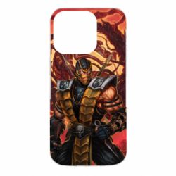 Чехол для iPhone 14 Pro Mortal Kombat Scorpion - PrintSalon