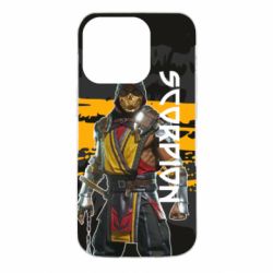 Чехол для iPhone 14 Pro Mortal Kombat-Scorpion - PrintSalon