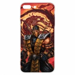 Чехол для iPhone 7 Plus Mortal Kombat Scorpion - PrintSalon