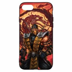 Чехол для iPhone 8 Mortal Kombat Scorpion