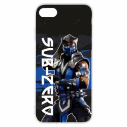 Чехол для iPhone SE 2022 Mortal Kombat  Sub-Zero - PrintSalon