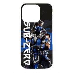 Чехол для iPhone 14 Pro Mortal Kombat  Sub-Zero - PrintSalon