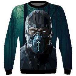 3D свитшот Mortal Kombat Sub-Zero-PrintSalon 3D свитшот Mortal Kombat Sub-Zero