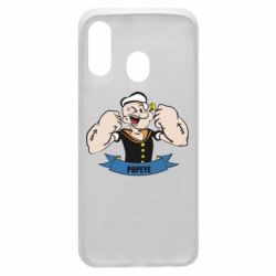 Чохол для Samsung A40 Моряк Папай - PrintSalon
