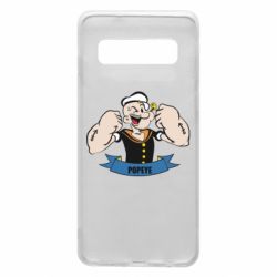 Чохол для Samsung S10 Моряк Папай - PrintSalon