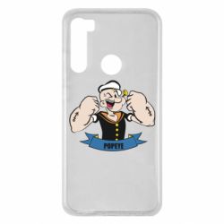 Чохол для Xiaomi Redmi Note 8 Моряк Папай - PrintSalon
