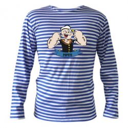 Тільник з довгим рукавом Моряк Папай - PrintSalon