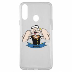 Чохол для Samsung A20s Моряк Папай - PrintSalon