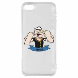 Чохол для iphone 5/5S/SE Моряк Папай - PrintSalon