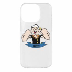 Чохол для iPhone 14 Pro Моряк Папай - PrintSalon