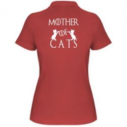 Жіноче поло Mother of cats1 - PrintSalon