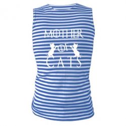 Майка-тільняшка Mother of cats1 - PrintSalon