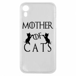 Чохол для iPhone XR Mother of cats1 - PrintSalon