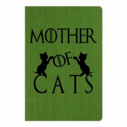 Блокнот з принтом Mother of cats1 - PrintSalon