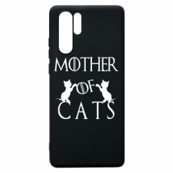 Чохол для Huawei P30 Pro Mother of cats1 - PrintSalon
