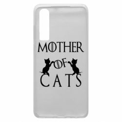 Чохол для Huawei P30 Mother of cats1 - PrintSalon