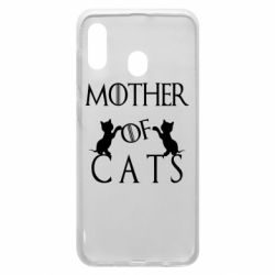 Чохол для Samsung A20 Mother of cats1 - PrintSalon