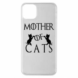Чохол для iPhone 11 Pro Max Mother of cats1 - PrintSalon