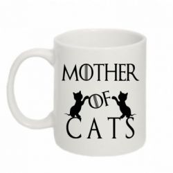 Чашка 320ml Mother of cats1
