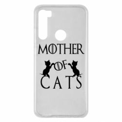 Чохол для Xiaomi Redmi Note 8 Mother of cats1 - PrintSalon