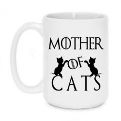 Чашка 420ml Mother of cats1 - PrintSalon