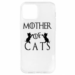 Чохол для iPhone 12 Mother of cats1 - PrintSalon