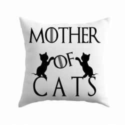 Подушка Mother of cats1 - PrintSalon
