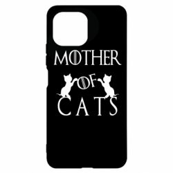 Чохол для Xiaomi Mi11 Lite Mother of cats1 - PrintSalon