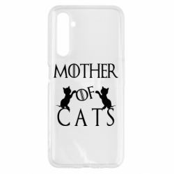 Чохол для Realme 6 Mother of cats1 - PrintSalon